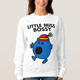 Sweatshirt Petite Miss Bossy Lettres noires