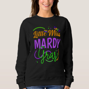 Sweatshirt Petite Miss Mardi Gras Drôle