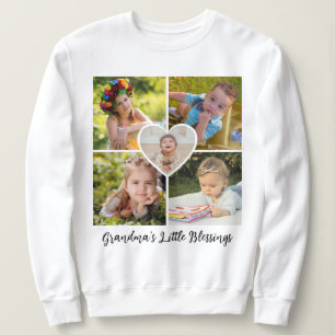 Sweatshirt Petites bénédictions de grand-mère - collage perso