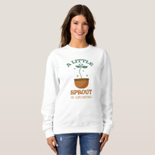 Sweatshirt Petits germes Faire-part de grossesse