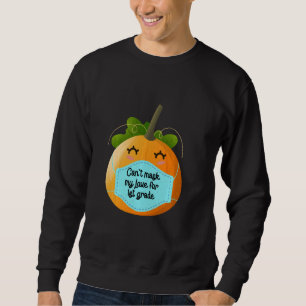 Sweatshirt Peut Masquer Mon Amour Pour Le Citrouille De 1ère