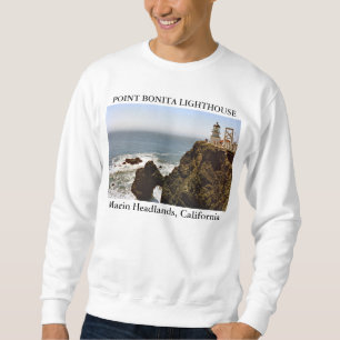 Sweatshirt Phare de Bonita de point, la Californie