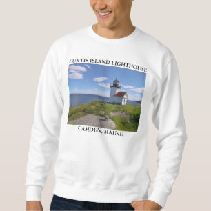 Sweatshirt Phare de Curtis Island, Camden Maine