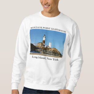 Sweatshirt Phare de point de Montauk, Long Island New York