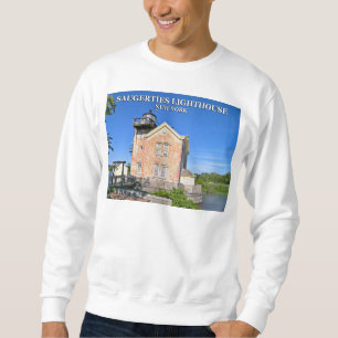 Sweatshirt Phare de Saugerties, Hudson River New York