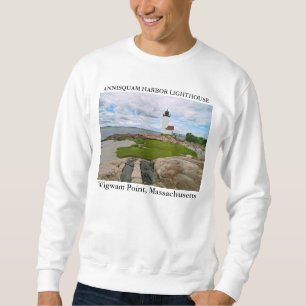 Sweatshirt Phare du port d'Annisquam, Massachusetts