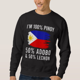 Sweatshirt Philippin Hommes Philippines Drapeau Drôle Drôle P
