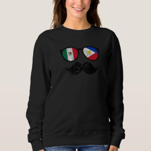 Sweatshirt Philippines Mexique Fierté philippine Drapeau fièr