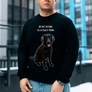 Sweatshirt Photo de chien personnalisé Labrador Bootleg Tenda