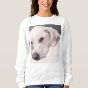 Sweatshirt Photo du magnifique chien blanc de Regal