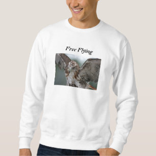 Sweatshirt Photo rouge Sweatsirt de faucon de queue "de vol