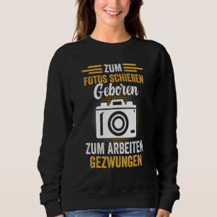 Sweatshirt Photographe Hobby Photographe Caméra numérique Pho