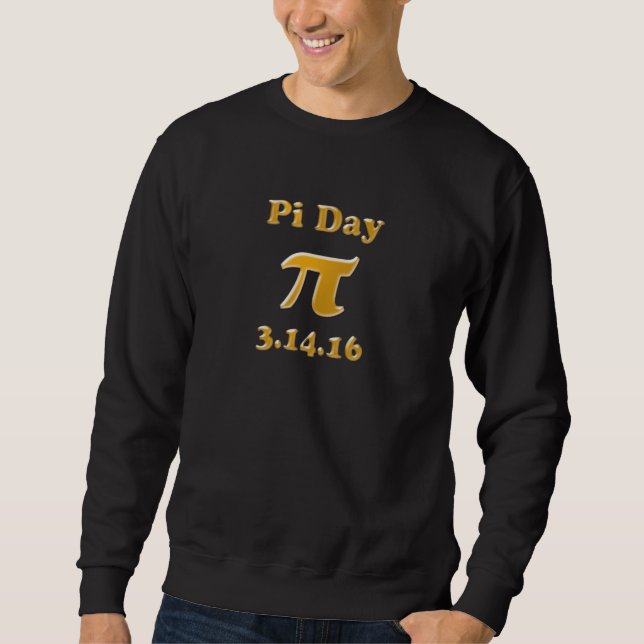 Sweatshirt Pi Day 2016 (Devant)
