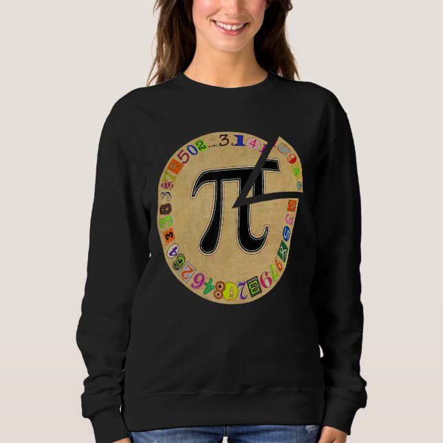 Sweatshirt Pi Day Pie Funny Math Enseignant Étudiants Maths E (Devant)