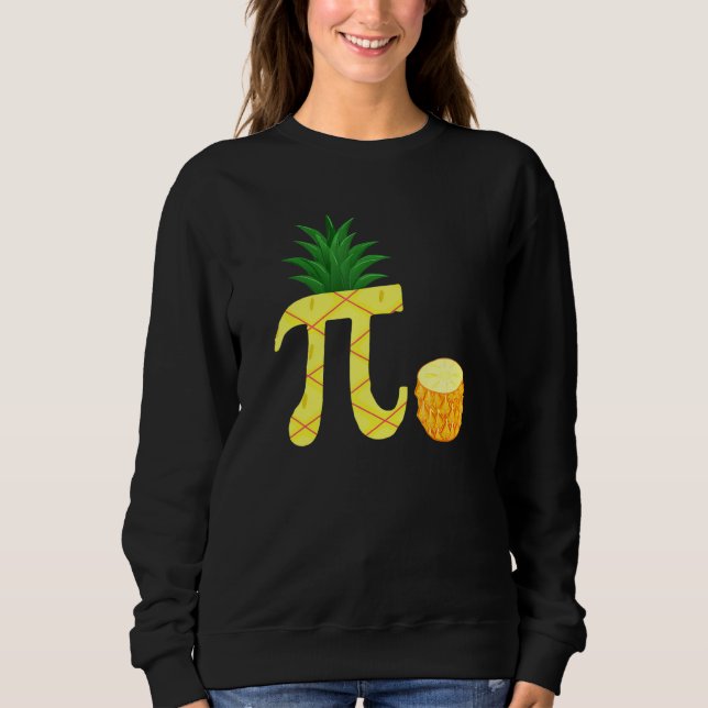 Sweatshirt Pi Symbole Math Geek Pineappa Math Enseignant (Devant)