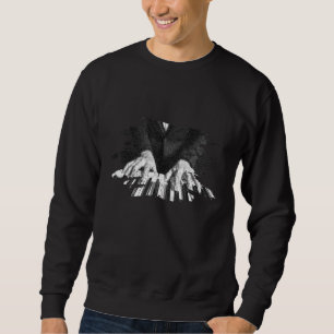 Sweatshirt Piano Concert Pianiste Orchestre Ailes Piano