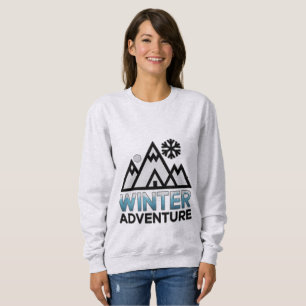 Sweatshirt Pics d'hiver
