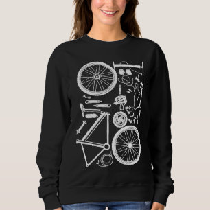 Sweatshirt Pièces de vélo Rider Downhill VTT MTB Cyclisme