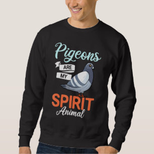 Sweatshirt Pigeon Oiseau éleveur OEufs de nid de bébé Aliment