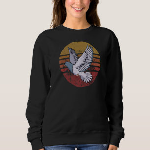 Sweatshirt Pigeon vintage style rétro Pigeon