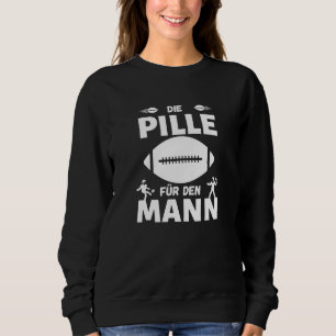 Sweatshirt Pilule Pour Homme Football Sport Fan