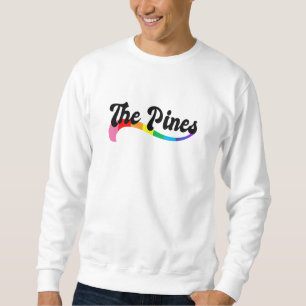 Sweatshirt Pines Fire Island NY logo arc-en-ciel LGBTQ fierté