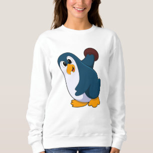 Sweatshirt Pingouin à Bowling avec Bowling