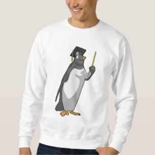 Sweatshirt Pingouin as Teacher with Pointer