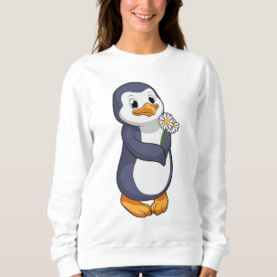 Sweatshirt Pingouin with Daisy