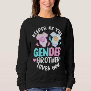 Sweatshirt Pink or Blue Brother vous aime - Frère genre re