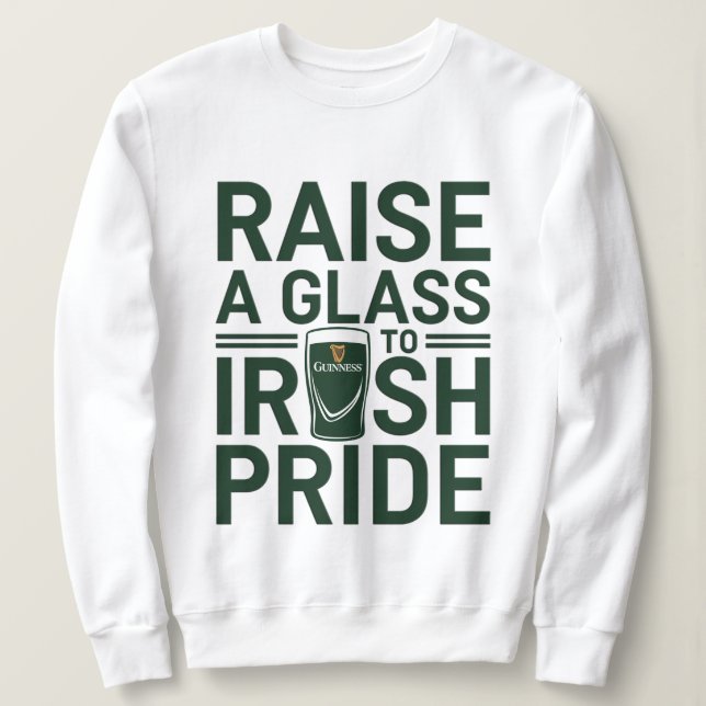 Sweatshirt Pinte de Fierté (Design devant)