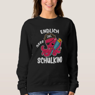 Sweatshirt Pirate Octopus Enrolls School Children School