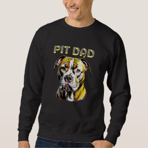 Sweatshirt Pit Bull Papa AMOUREUX DES CHIENS