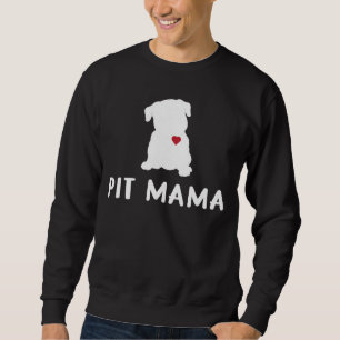 Sweatshirt Pit Mama Pit bull Mom Pet adoption par des animaux
