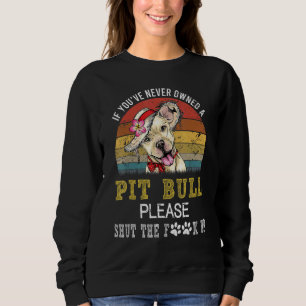 Sweatshirt Pitbull Chien Femme Hommes Chien Chien Chien Secou