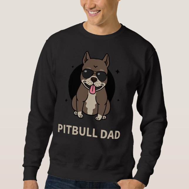 Sweatshirt Pitbull Daddy (Devant)