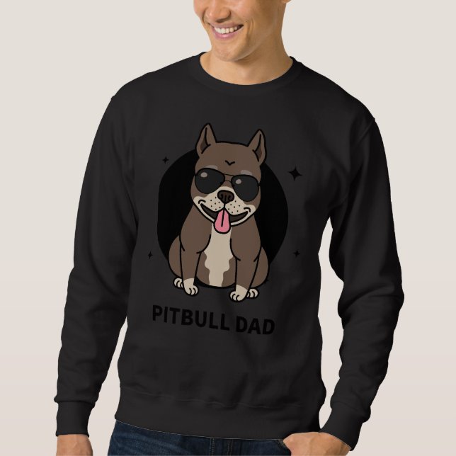 Sweatshirt Pitbull Mal (Devant)