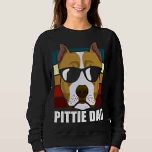 Sweatshirt Pittie Dad American Pit Bull Terrier Propriétaire