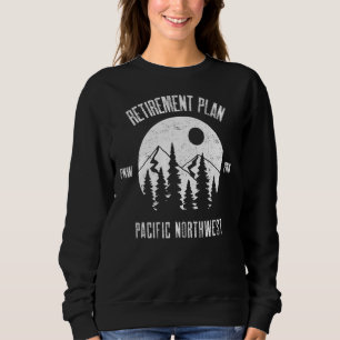 Sweatshirt Plan de retraite du Nord-Ouest du Pacifique Randon