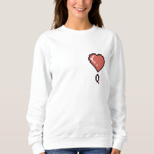 Sweatshirt Plan noir de la reine du coeur