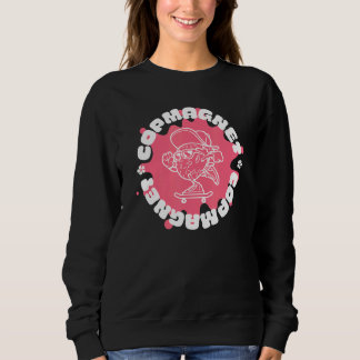 Sweatshirt Planche à roulettes Copmagnet Donut Skateboard
