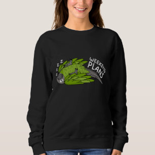 Sweatshirt Plans de fin de semaine Parrot I Sleeping Dusky tê