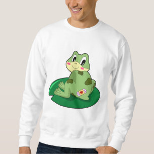 Sweatshirt Plâtre Coeur Feuille de grenouille