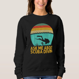 Sweatshirt Plongée en scaphandre pour hommes femmes plongeurs