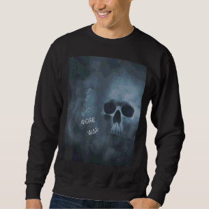 Sweatshirt Plus de crâne de guerre Design unique