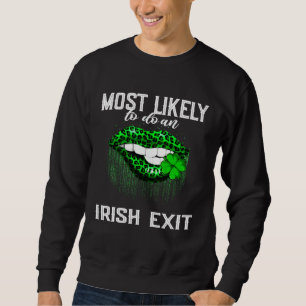 Sweatshirt Plus probable jour de la Saint-Patrick pour faire