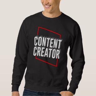 Sweatshirt Podcast du blogueur Influencer Creator Vlogger