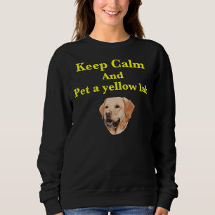 Sweatshirt Poète Un Laboratoire Jaune 2