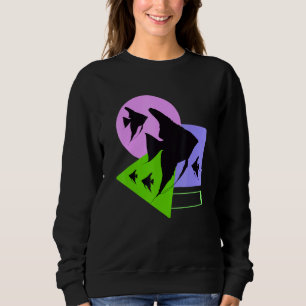Sweatshirt Poisson Angelfish Aquarium Poisson Poisson Cuisini
