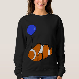 Sweatshirt Poisson clown